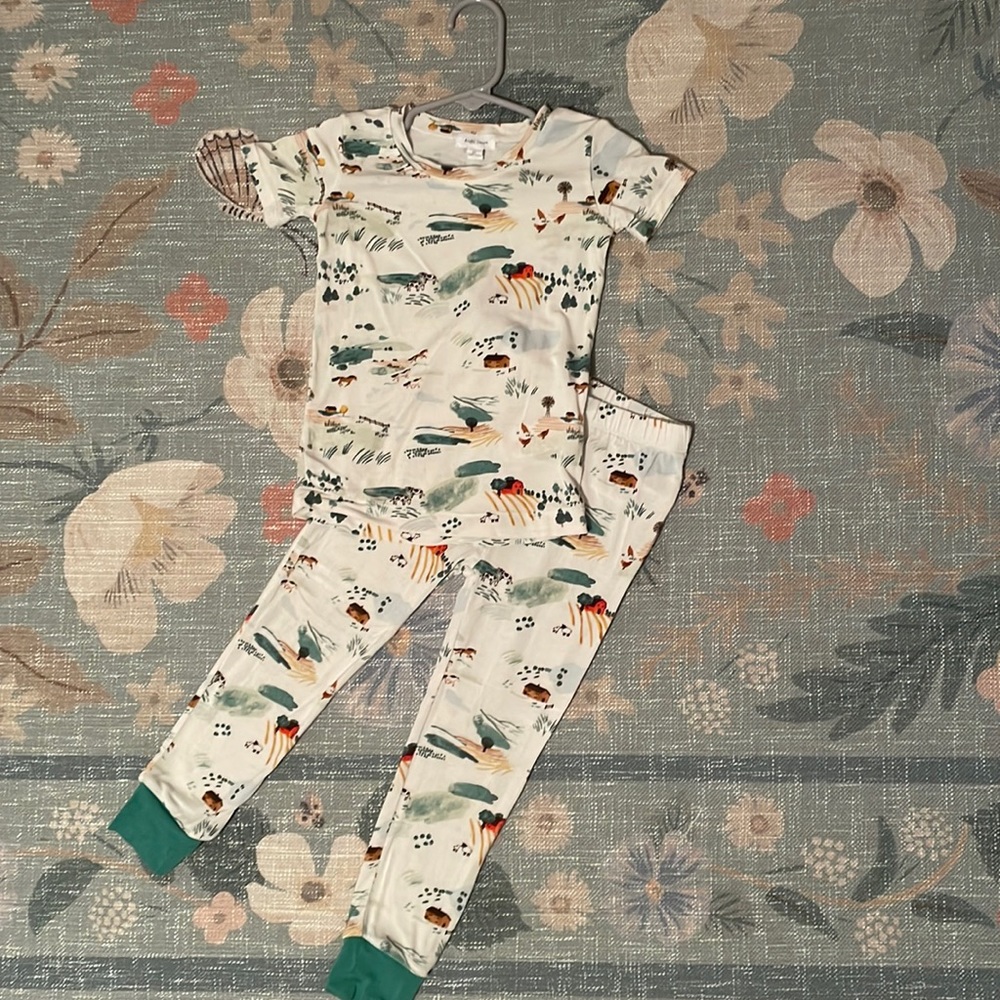 Angel Dear Farm Scene PJ Set